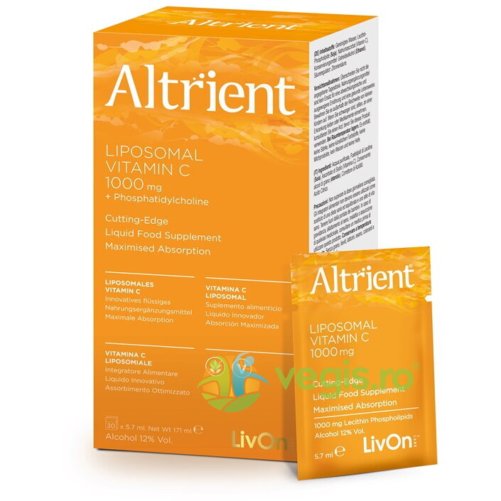Vitamina C Lipozomala 1000mg 30 pliculete Livon Labs,
