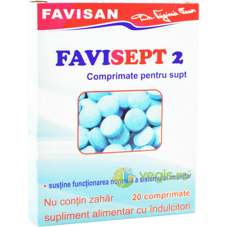 Favisept 2 cu Albastru de Metilen 20cps