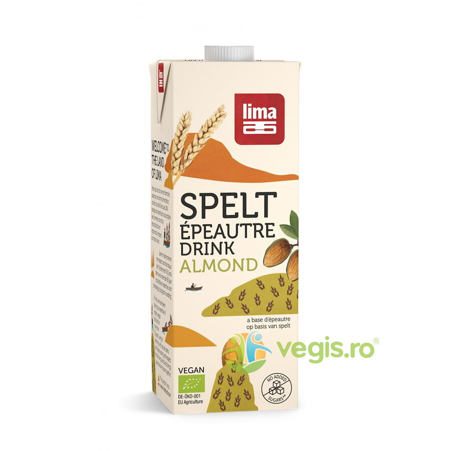 Bautura Vegetala de Spelta cu Migdale Ecologic/Bio 1L