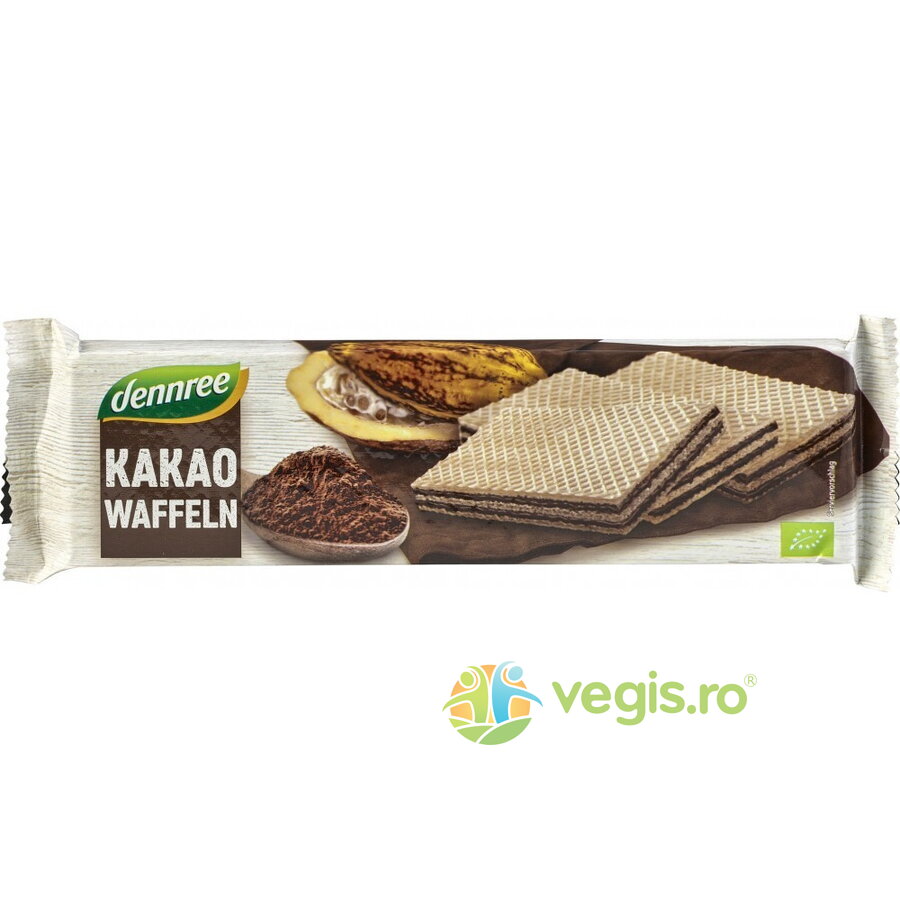 Napolitane cu Crema de Cacao  Ecologica/Bio 125g