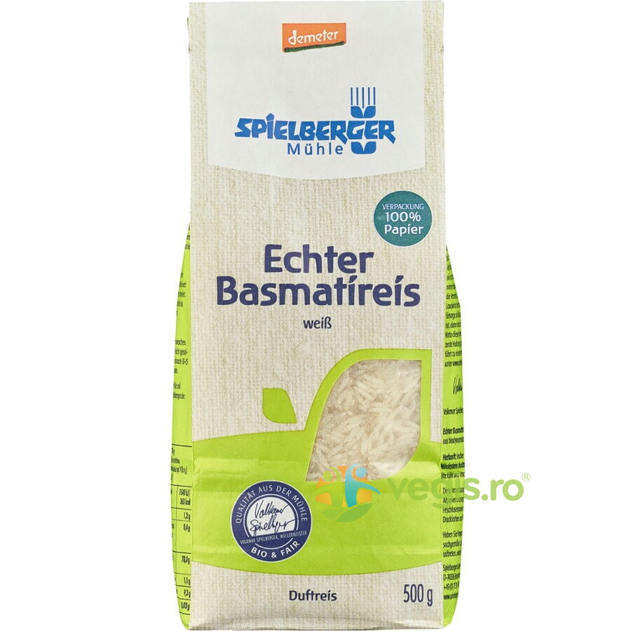 Orez Alb cu Bob Lung Thaibonnet Demeter Ecologic/Bio 500g