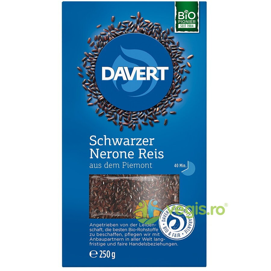 Orez Negru Nerone din Piemont Ecologic/Bio 250g