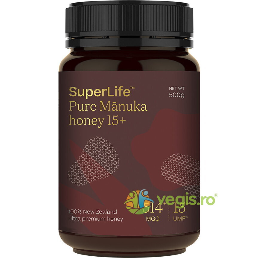 Miere de Manuka UMF 15+ (MGO 514+) 500g
