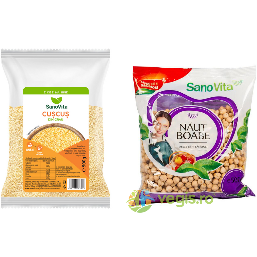 Pachet Cus Cus 500g + Naut 500g
