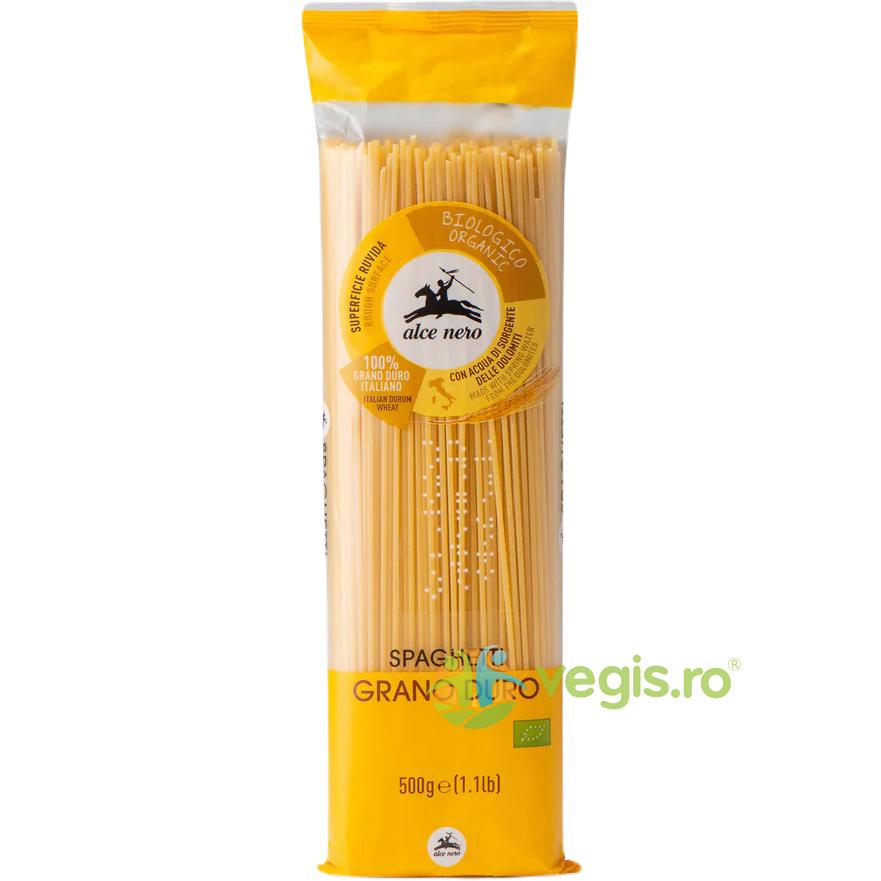 Oferte la Spaghetti din Grau Dur Ecologice/Bio 500g