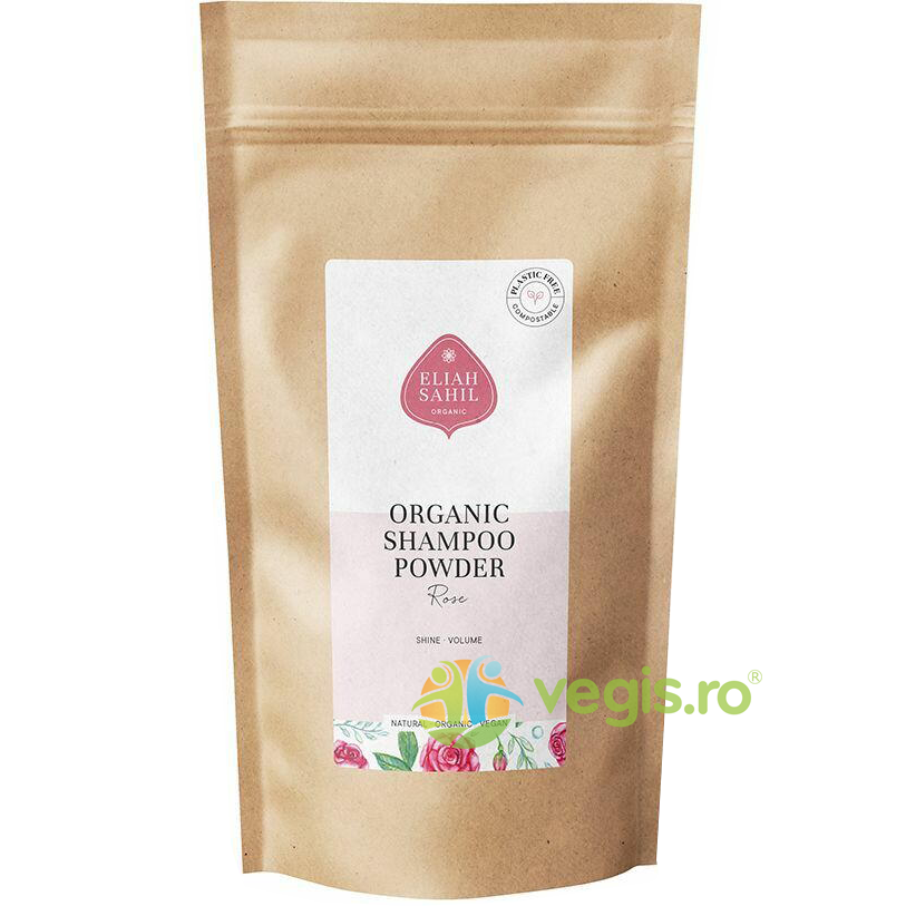Sampon Pudra Rose Refill Ecologic/Bio 250g