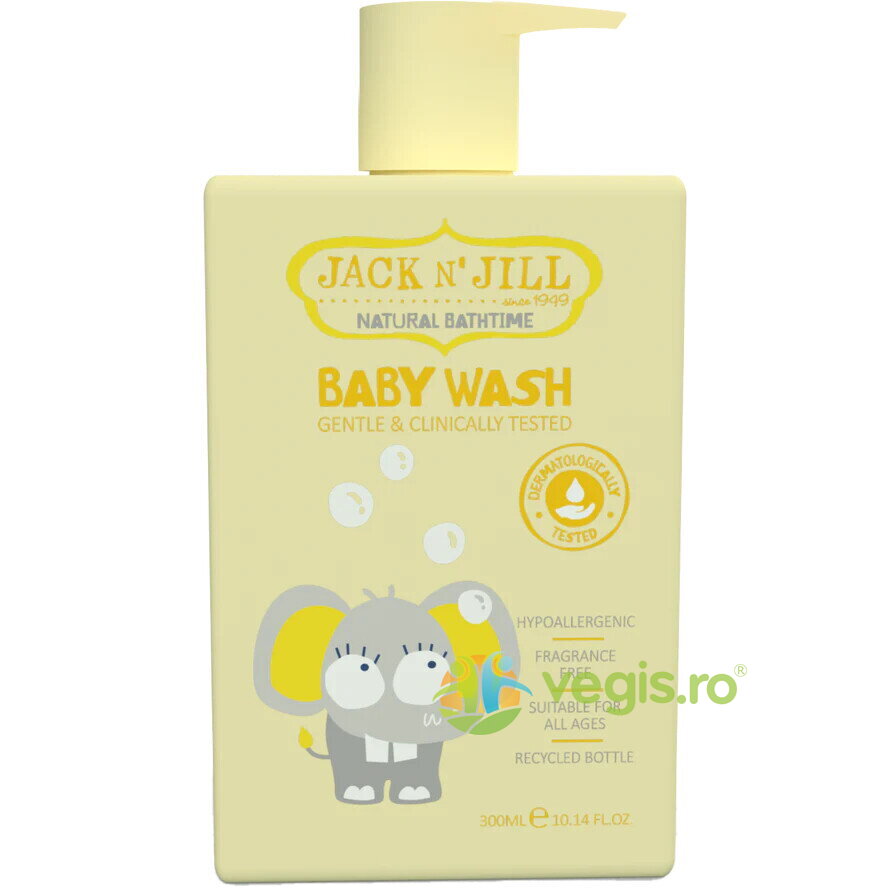 Gel de Dus pentru Bebelusi Hipoalergenic si fara Parfum 300ml