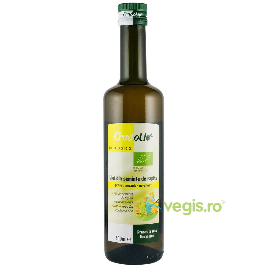 Ulei din Seminte de Rapita Crudolio Ecologic/Bio 500ml