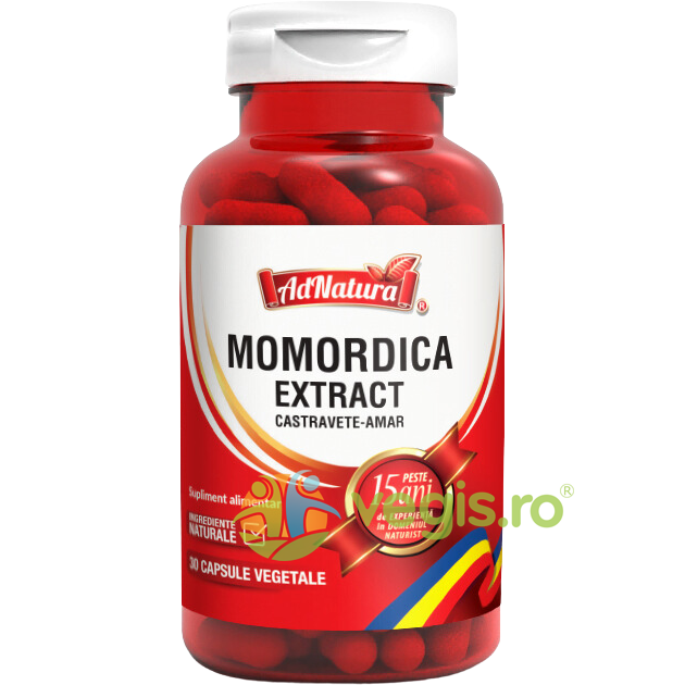 Momordica Extract  (Castravete Amar) 30cps