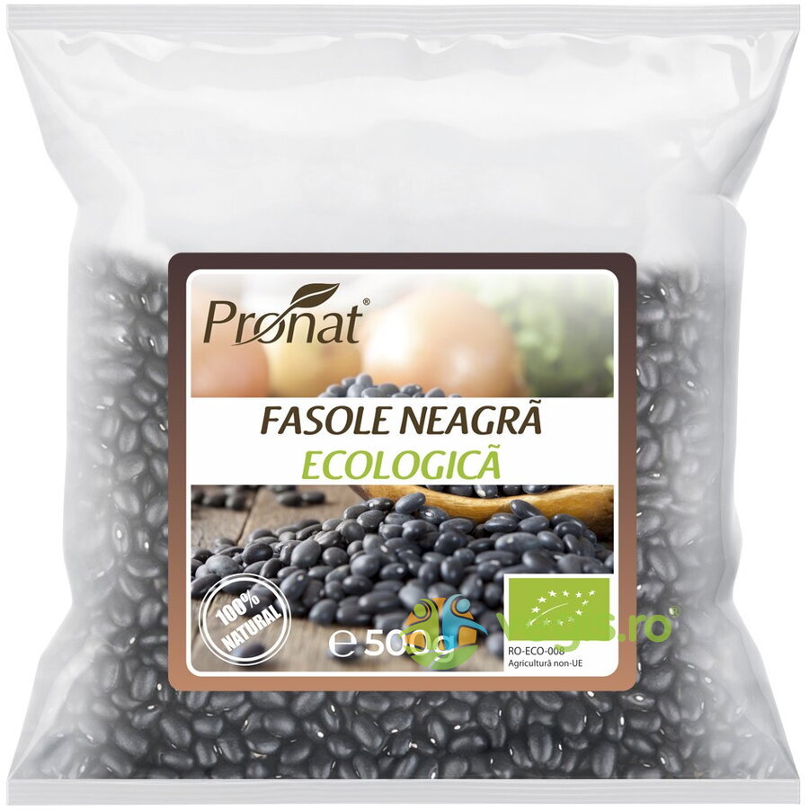 Fasole Neagra Ecologica/Bio 500g