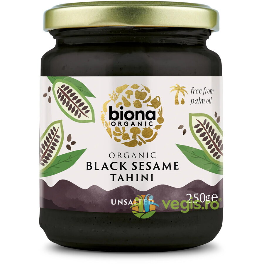 Tahini din Susan Negru Ecologic/Bio 250g