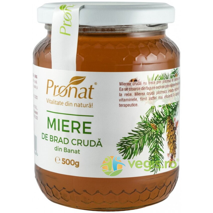 Miere de Brad Cruda din Banat 500g
