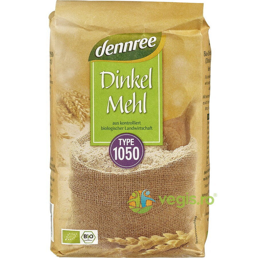 Faina de Spelta Tip 1050 Ecologica/Bio 1kg