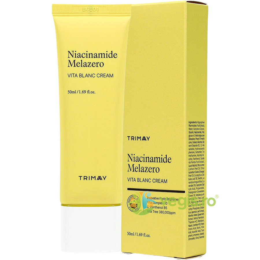 Crema Iluminatoare pentru Fata Niacinamide Melazero Vita Blanc 50ml