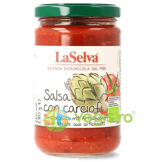 Sos de Rosii cu Anghinare Ecologic/Bio 280g
