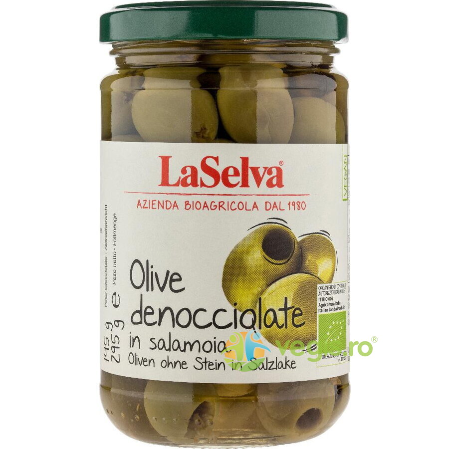 Masline Verzi in Saramura fara Samburi Ecologice/Bio 295