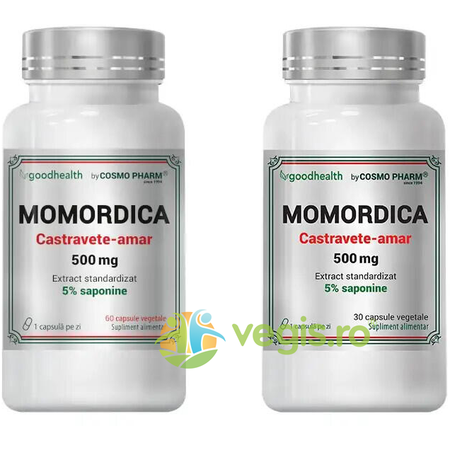 Pachet Momordica (Castravete Amar) 60cps + 30cps