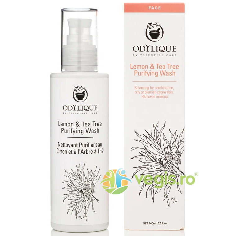 Crema de Curatare pentru Ten cu Lamaie si Tea Tree 200ml