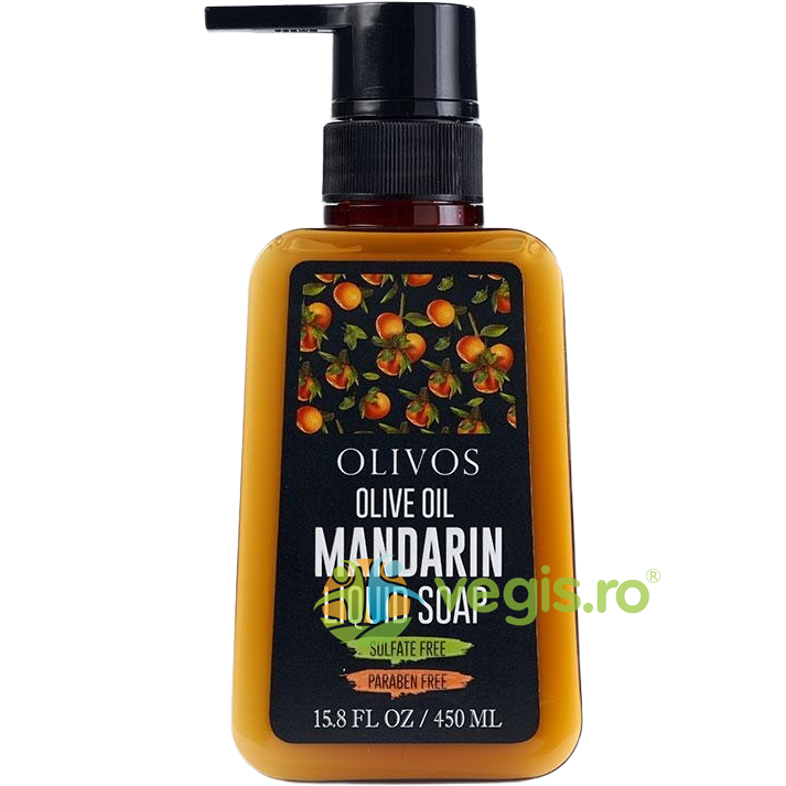 Oferte la Sapun Lichid cu Ulei de Masline si Mandarina 450ml