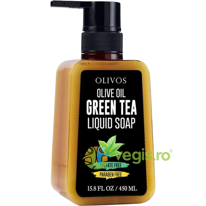 Oferte la Sapun Lichid Calmant cu Ulei de Masline si Ceai Verde 450ml