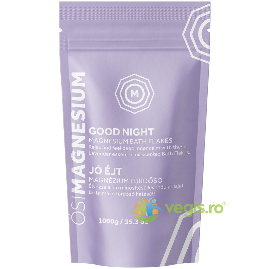 Fulgi de Baie cu Magneziu si Lavanda Good Night 1kg