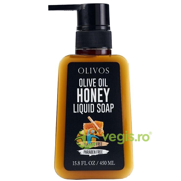 Oferte la Sapun Lichid Antiseptic pentru Fata si Corp cu Ulei de Masline si Miere 450ml