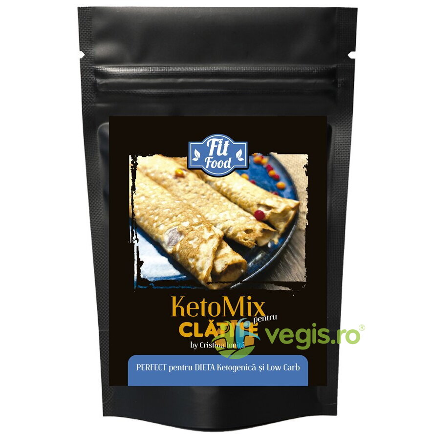 KetoMix pentru Clatite fara Zahar Adaugat, Low Carb 100g