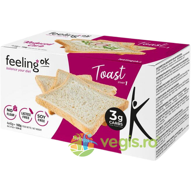 Toast Proteic 160g