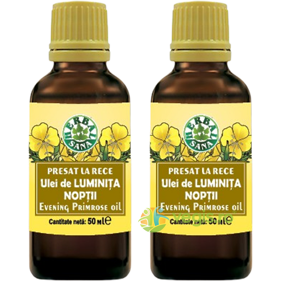 Pachet Ulei de Luminita Noptii Presat la Rece 50ml+50ml
