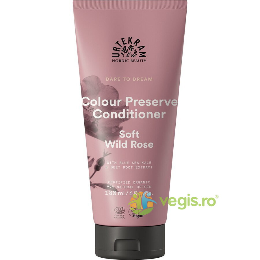 Balsam cu Trandafir Salbatic pentru Par Vopsit Bio 180ml