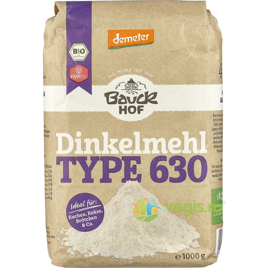 Faina din Spelta Tip 630 Demeter Ecologica/Bio 1kg