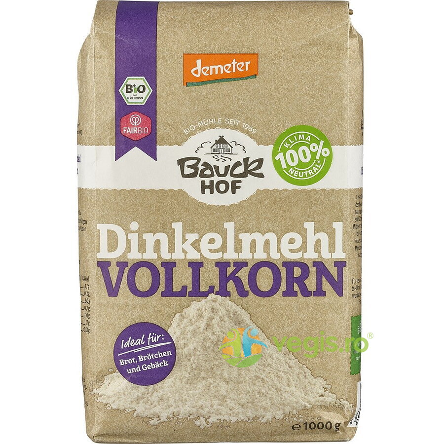 Faina Integrala de Spelta Demeter Ecologica/Bio 1kg