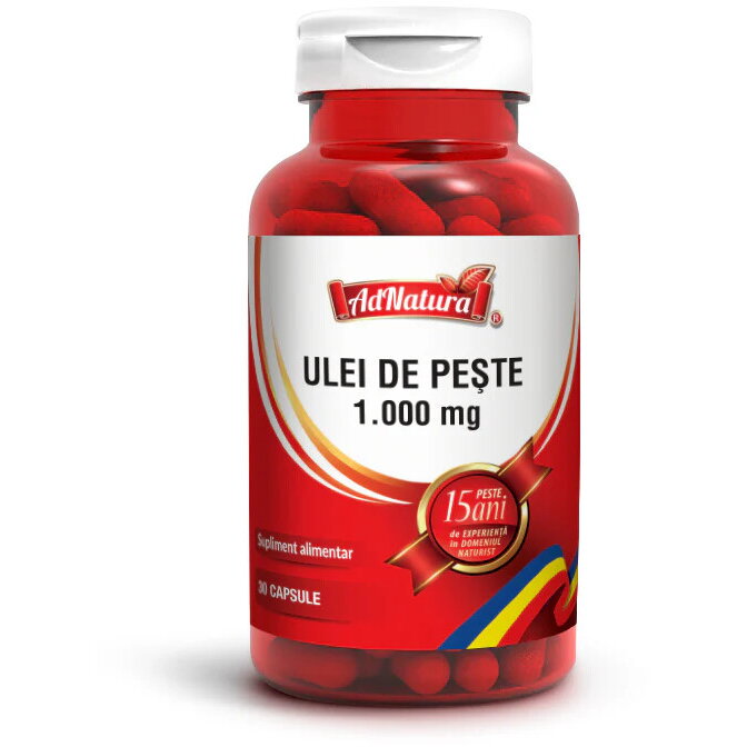 Ulei de Peste 1000mg 30cps