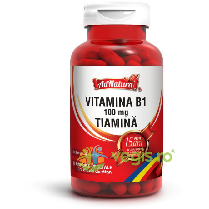 Vitamina B1 (Tiamina) 100mg 30cps