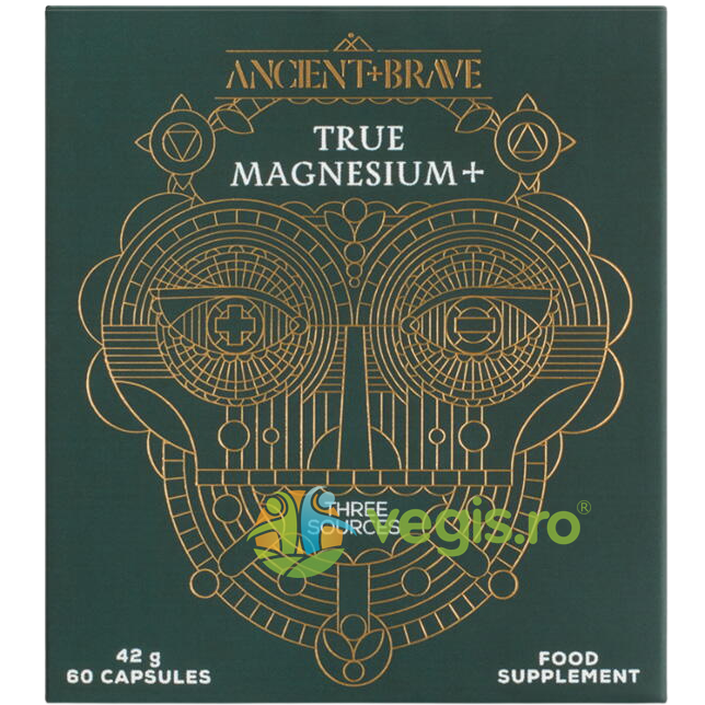 True Magnesium + Bisglicinat, Taurat, Malat 60cps