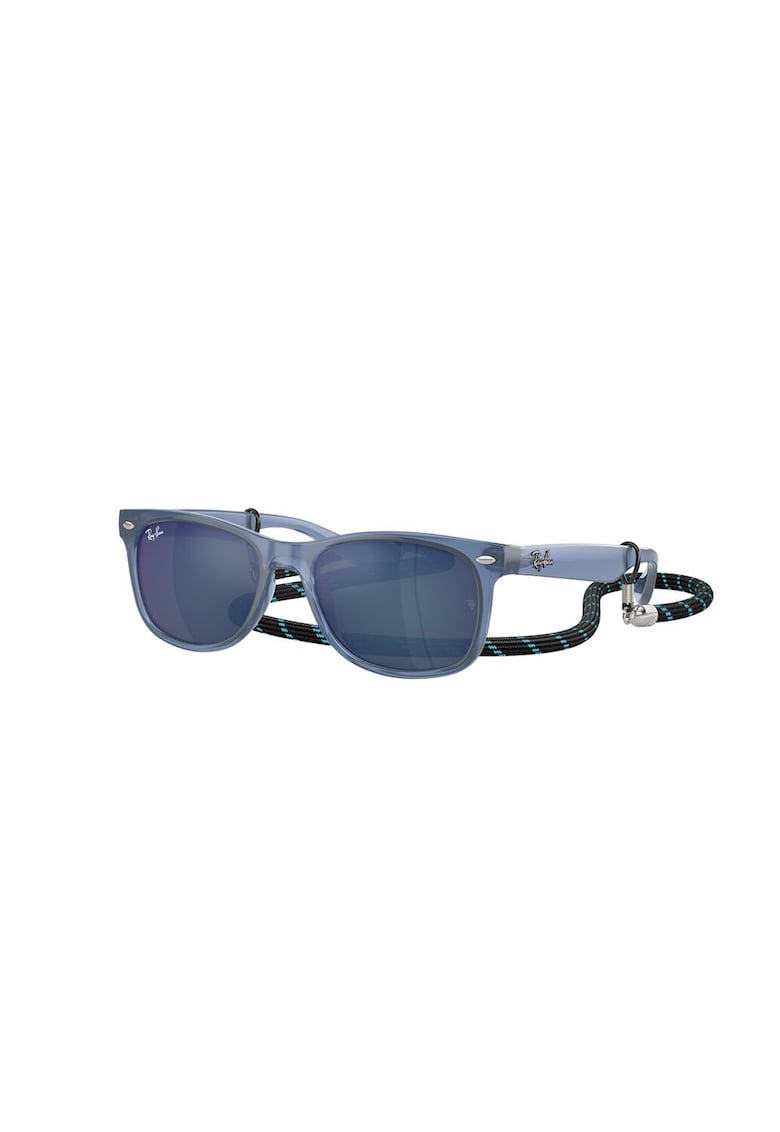 Ochelari de soare wayfarer cu lentile oglinda New - Albastru deschis