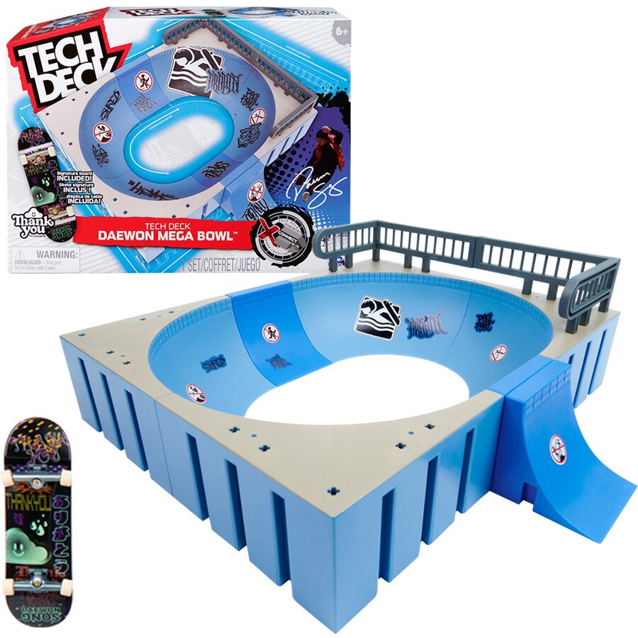 Spin Master Tech Deck - Mega Bowl, toy vehicle (with a fingerboard)