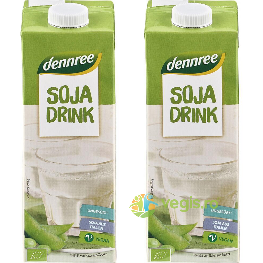 Pachet Bautura de Soia Natur Ecologic/Bio 1L+1L
