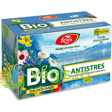Ceai Antistres Ecologic/Bio 20dz