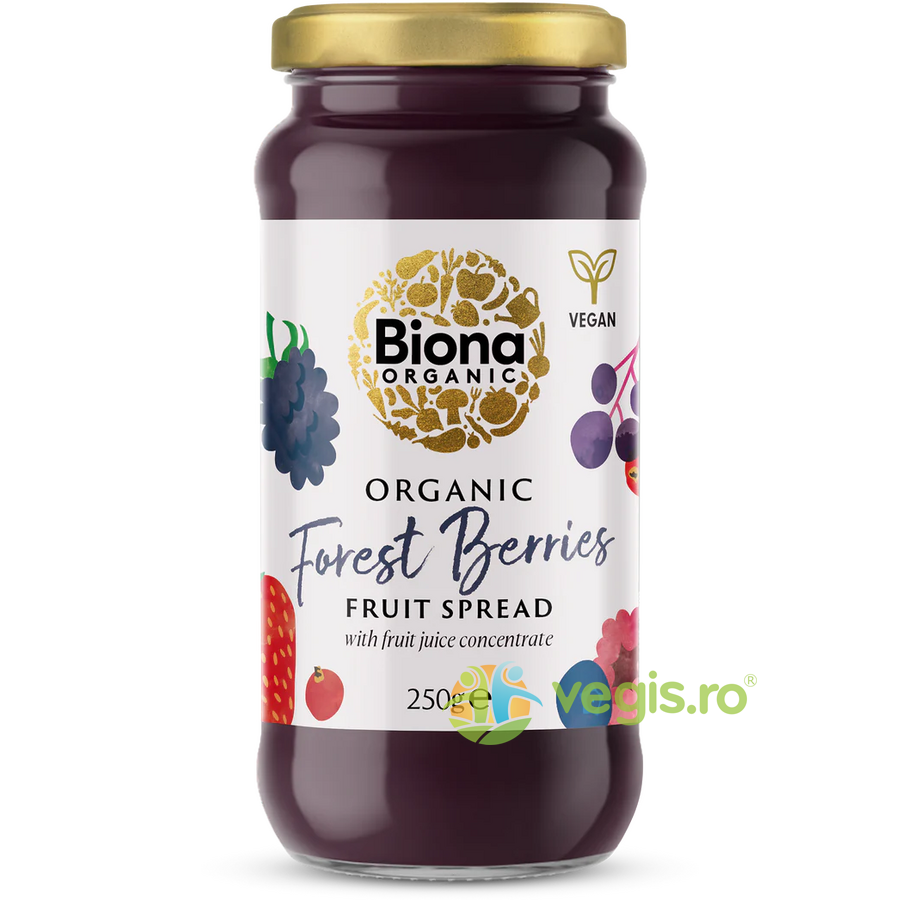 Gem de Fructe de Padure Ecologic/Bio 250g