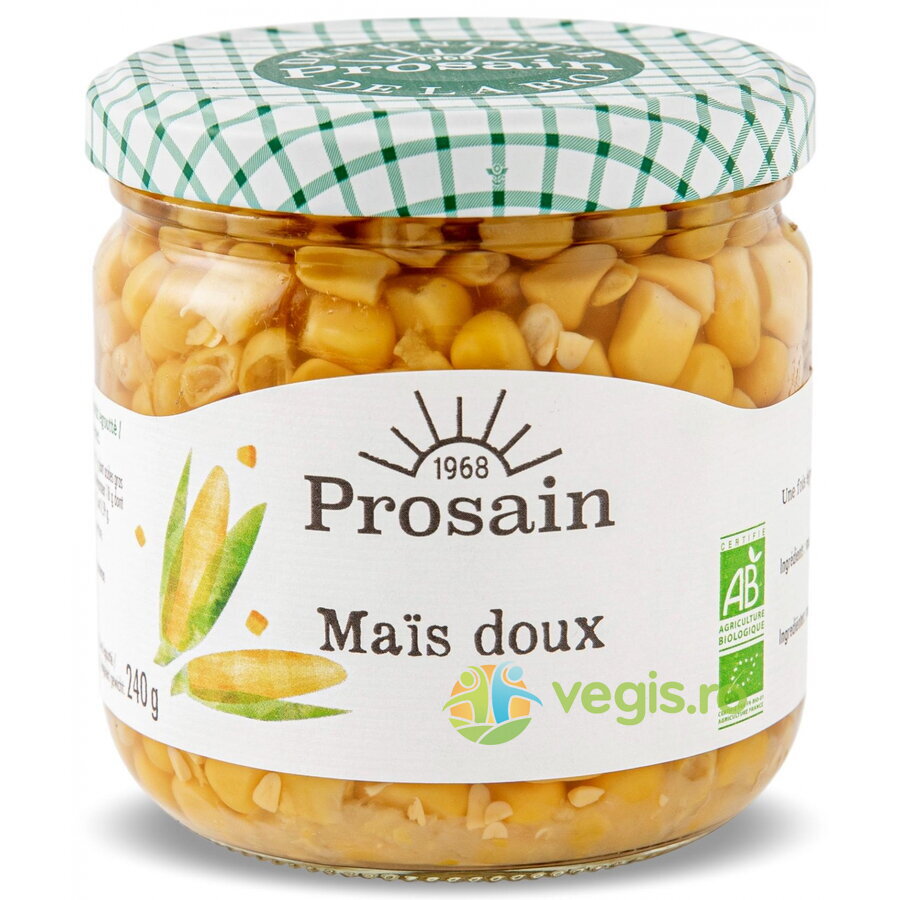 Porumb Dulce la Borcan Ecologic/Bio 345g