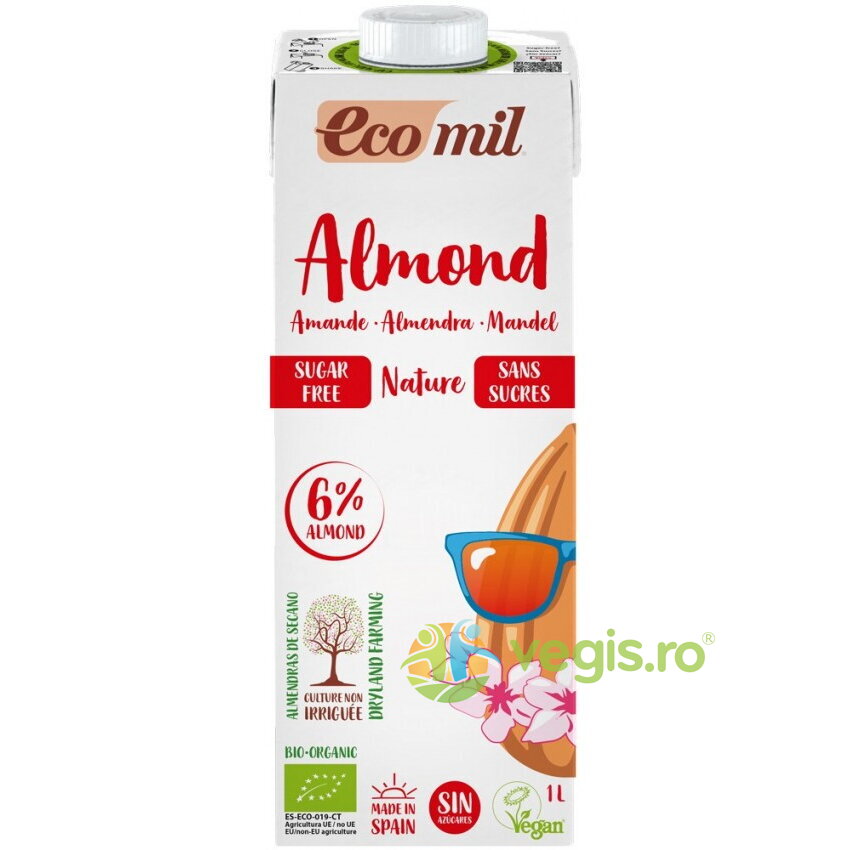 Bautura de Migdale Natur fara Zahar Ecologica/Bio 1L