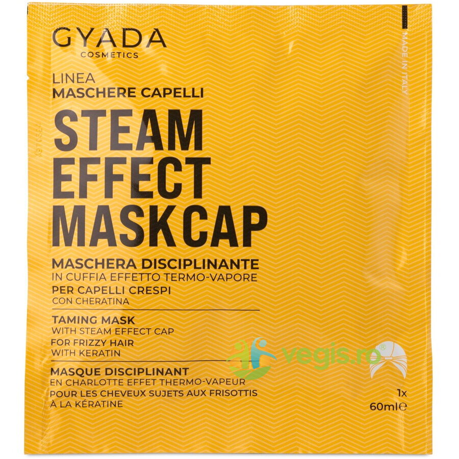 Masca de Par Anti-Frizz Tip Casca cu Efect Termic pentru Par Rebel 1buc