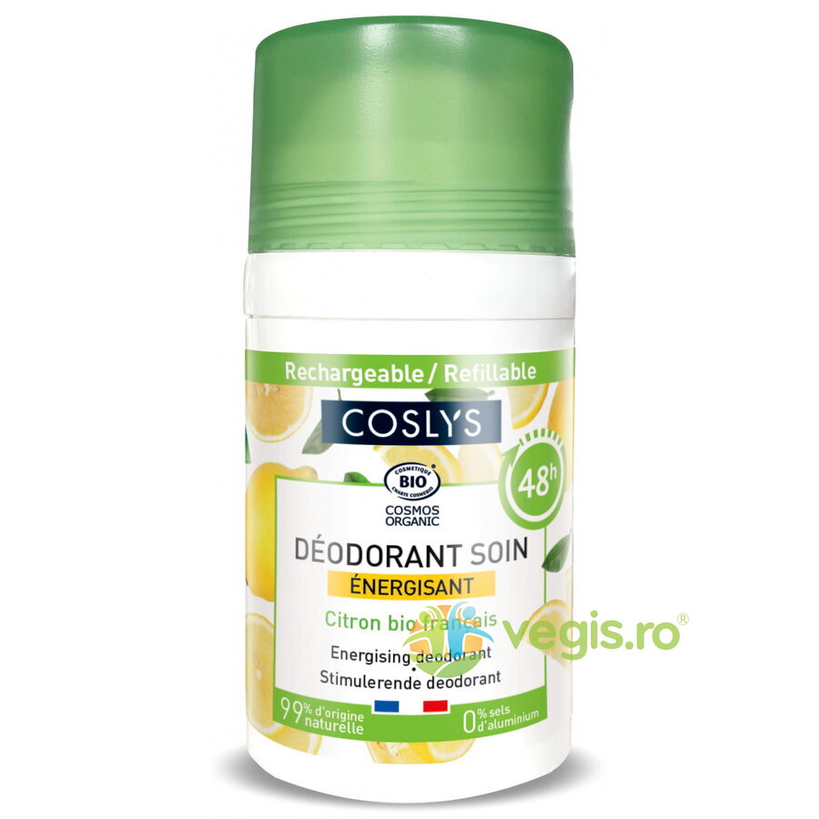 Deodorant Energizant cu Parfum de Lamaie Bio 50ml