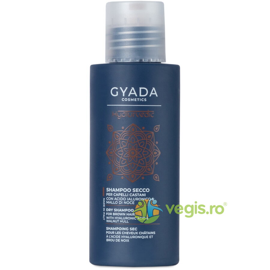 Sampon Uscat pentru Par Saten cu Acid Hialuronic si Extract din Coji de Nuca 50g