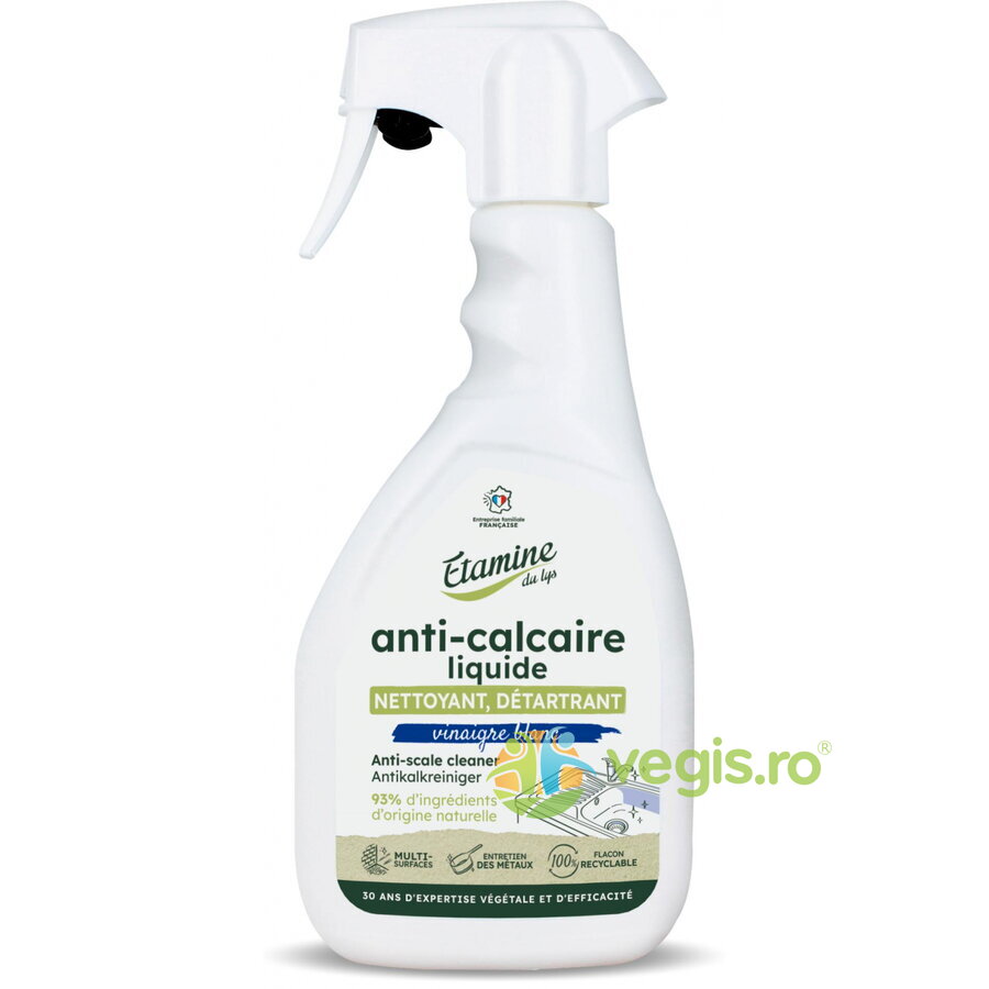Detergent Anticalcar fara Parfum pentru Inox, Cupru, Alama, Crom 500ml