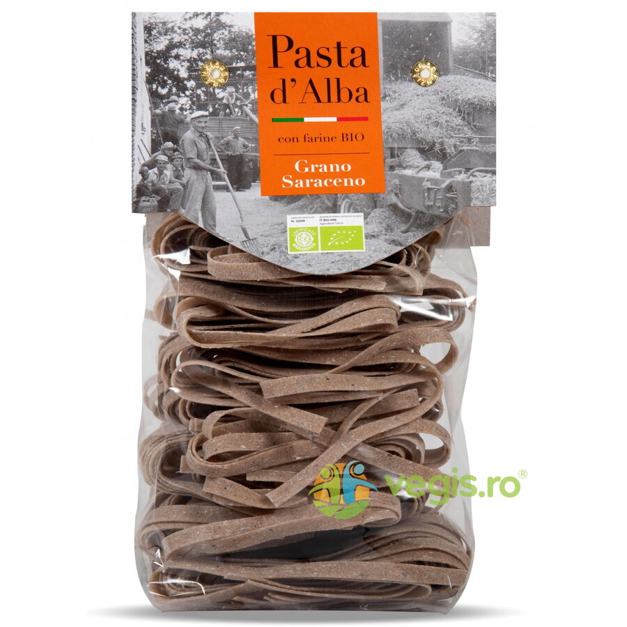 Paste Tagliatelle din Grau Dur si Faina de Hrisca Ecologica/Bio 250g