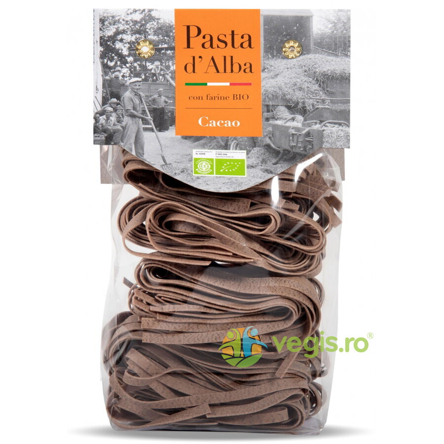 Paste Tagliatelle din Grau Dur si Cacao Ecologice/Bio 250g