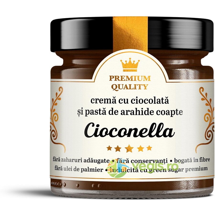 Cioconella Crema cu Ciocolata si Arahide Coapte Secretele Ramonei 350g