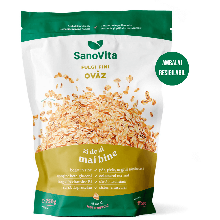 Fulgi de Ovaz Fini 750g